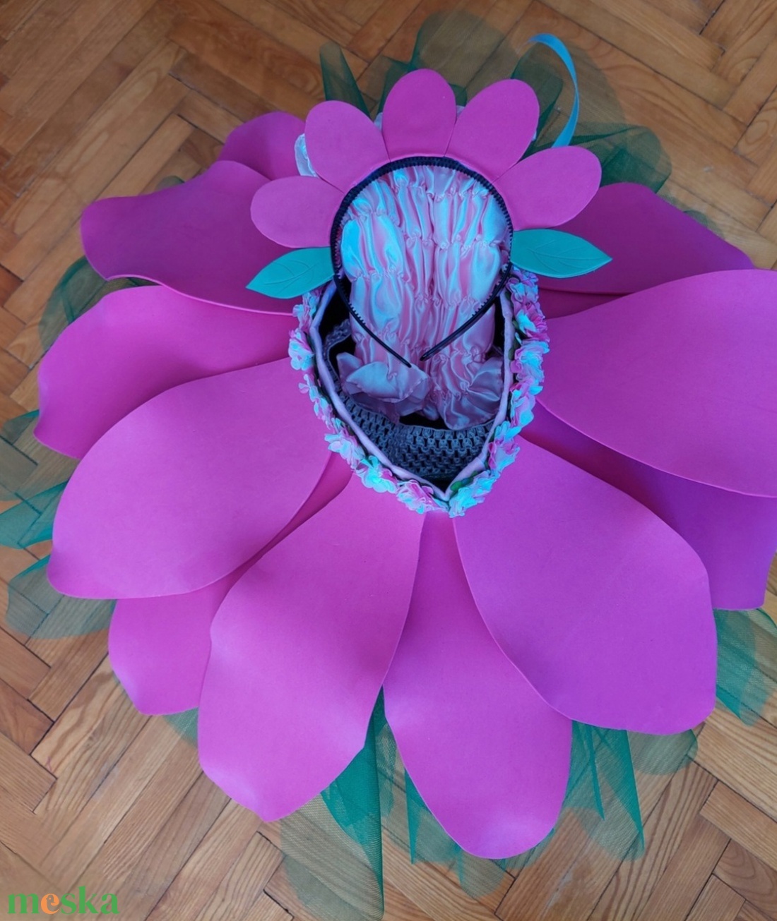 Virág farsangi jelmez - ruha & divat - jelmez & álarc - jelmez - Meska.hu