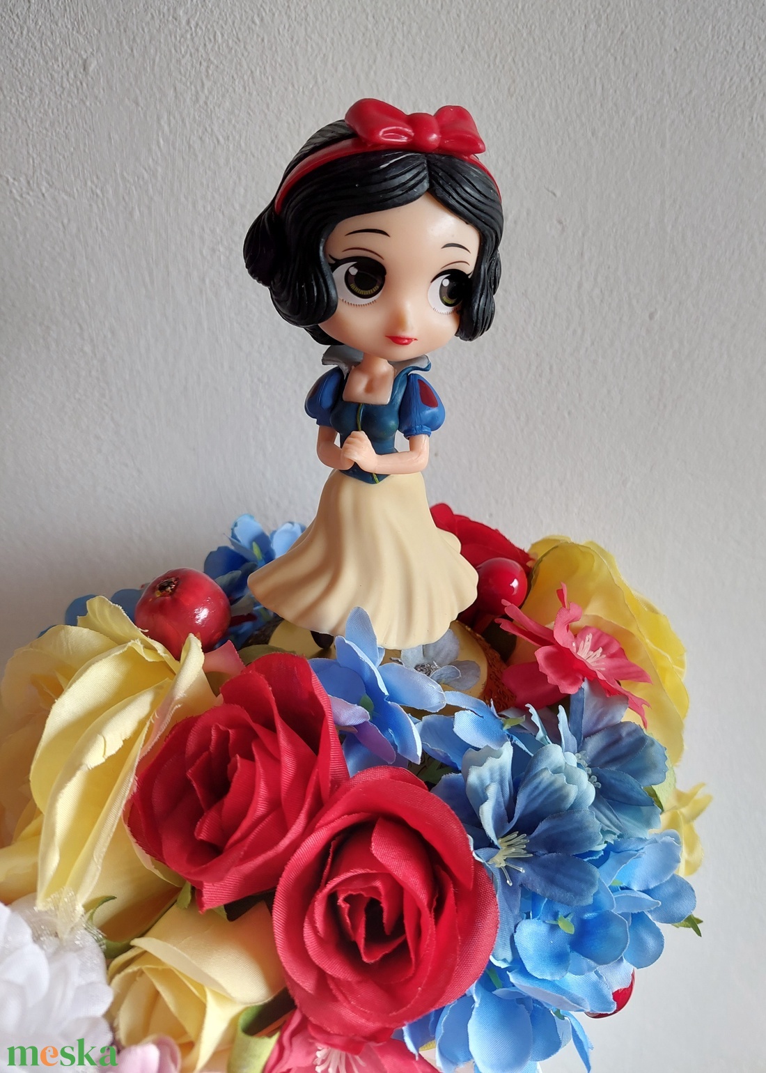 Csajos csokor ovis ballagásra, ballagási csokor Hófehérkével - otthon & életmód - dekoráció - Meska.hu