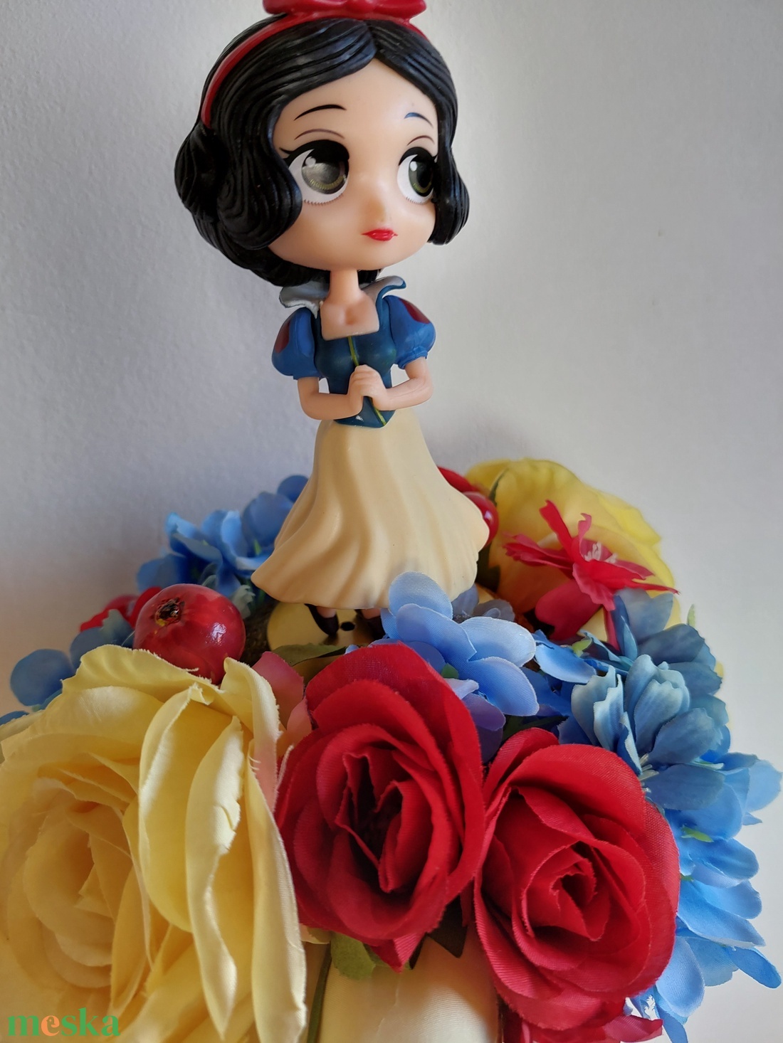 Csajos csokor ovis ballagásra, ballagási csokor Hófehérkével - otthon & életmód - dekoráció - Meska.hu