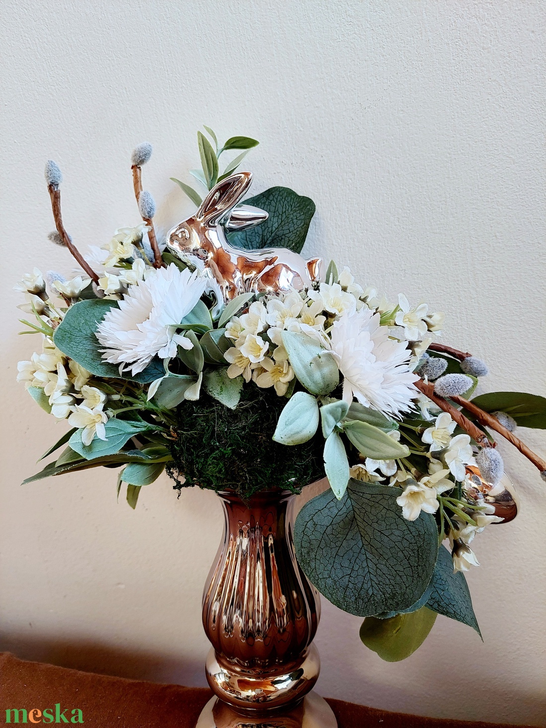 Tavaszi, húsvéti asztaldísz, akár ajándékba  - otthon & életmód - dekoráció - asztal és polc dekoráció - asztaldísz - Meska.hu