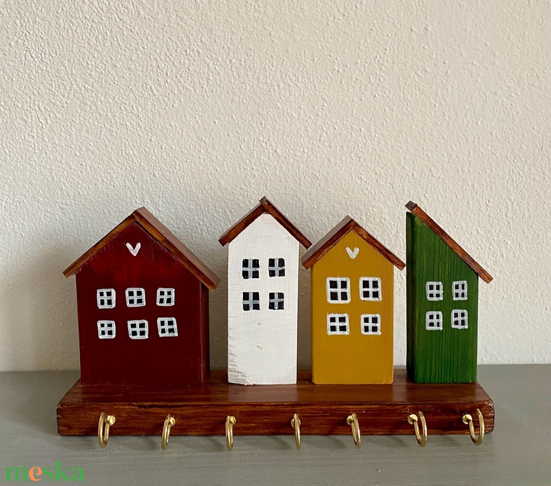 Bordó, okker, zöld házikós kulcstartó - otthon & életmód - dekoráció - fali és függő dekoráció - fali kulcstartó - Meska.hu Bordó, okker, zöld házikós kulcstartó - otthon & életmód - dekoráció - fali és függő dekoráció - fali kulcstartó - Meska.hu