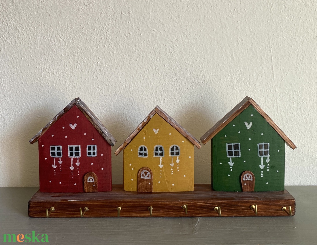 Fali kulcstartó - otthon & életmód - dekoráció - fali és függő dekoráció - fali kulcstartó - Meska.hu