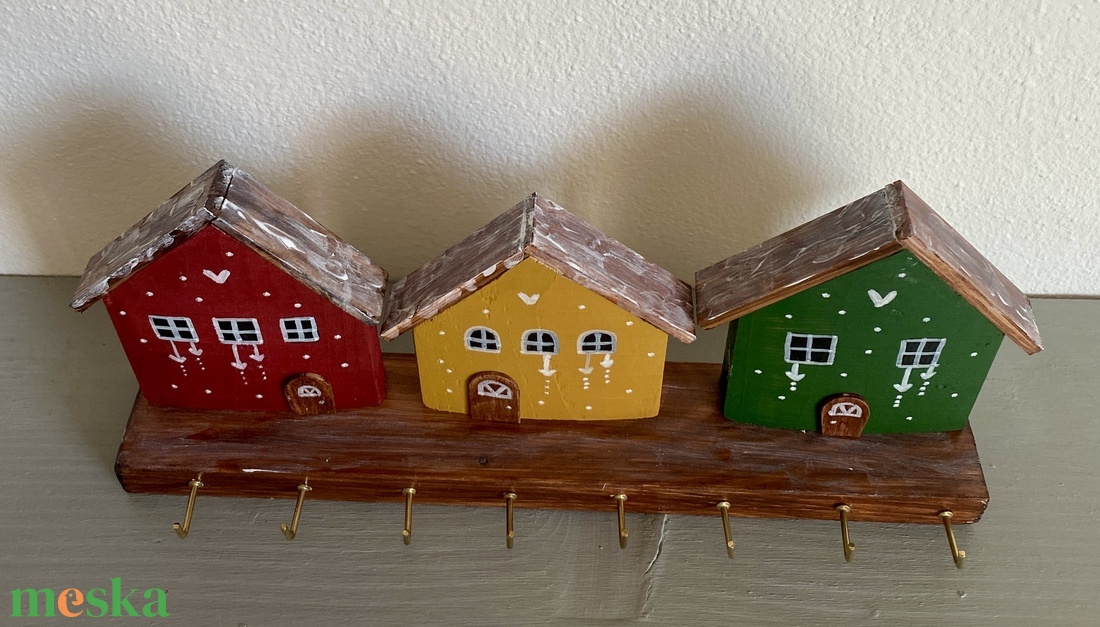 Fali kulcstartó - otthon & életmód - dekoráció - fali és függő dekoráció - fali kulcstartó - Meska.hu