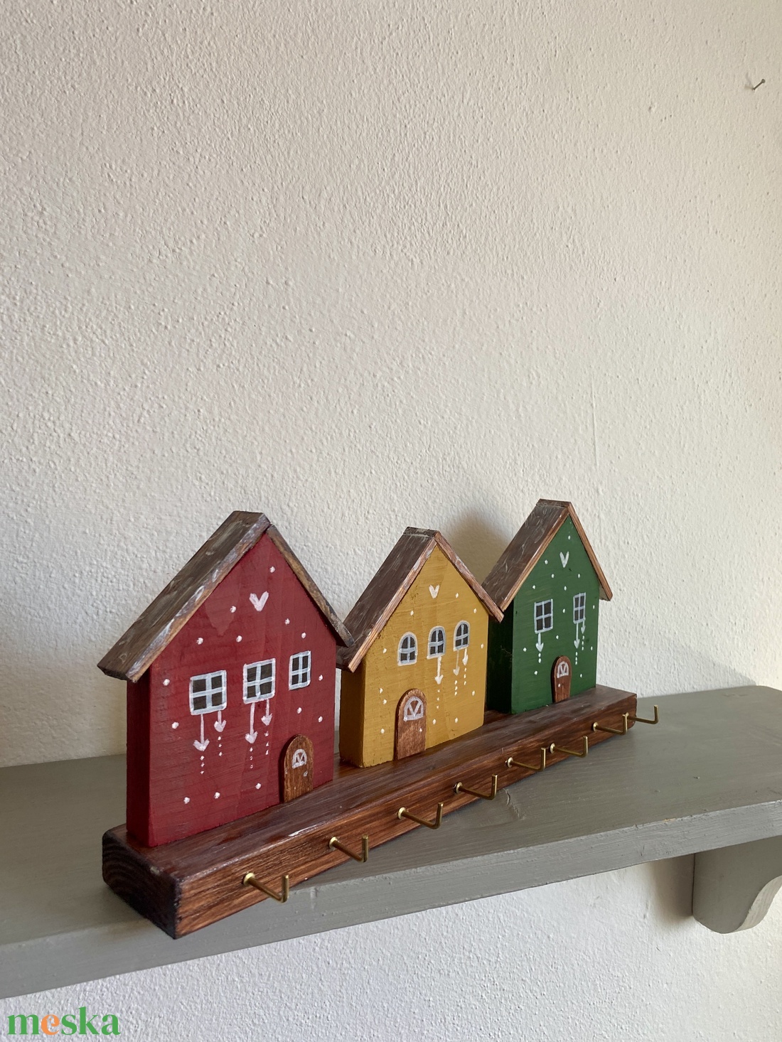 Fali kulcstartó - otthon & életmód - dekoráció - fali és függő dekoráció - fali kulcstartó - Meska.hu