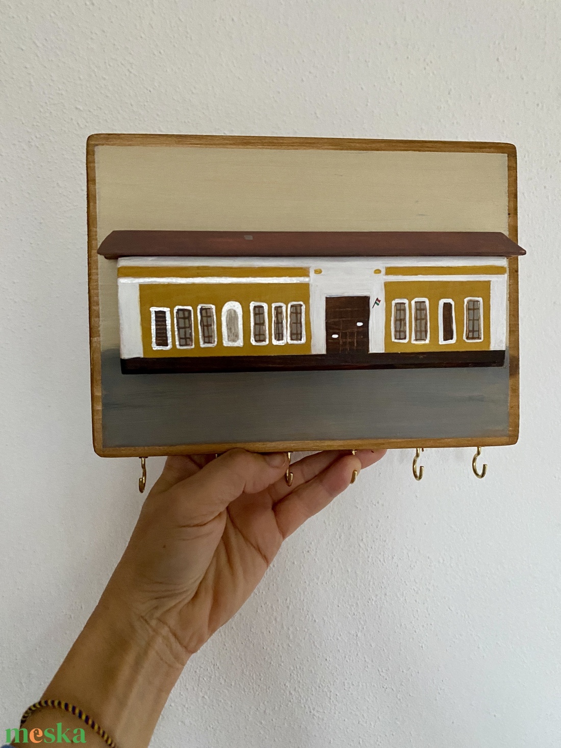 Egyedi kulcstartó fotó alapján - otthon & életmód - dekoráció - fali és függő dekoráció - fali kulcstartó - Meska.hu