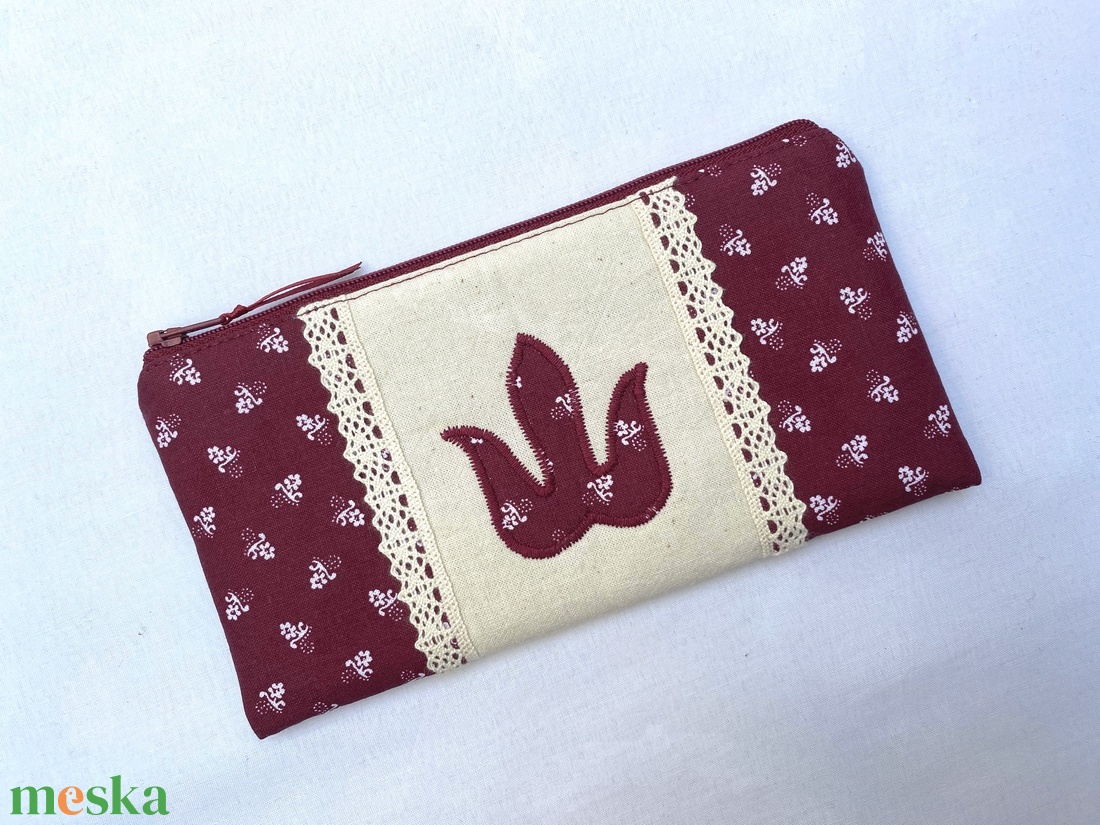 Magyaros mintával Neszeszer 20x10cm - táska & tok - neszesszer - Meska.hu Magyaros mintával Neszeszer 20x10cm - táska & tok - neszesszer - Meska.hu