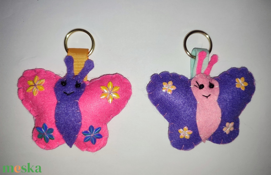 Lepke kulcstartó - táska & tok - kulcstartó & táskadísz - kulcstartó - Meska.hu