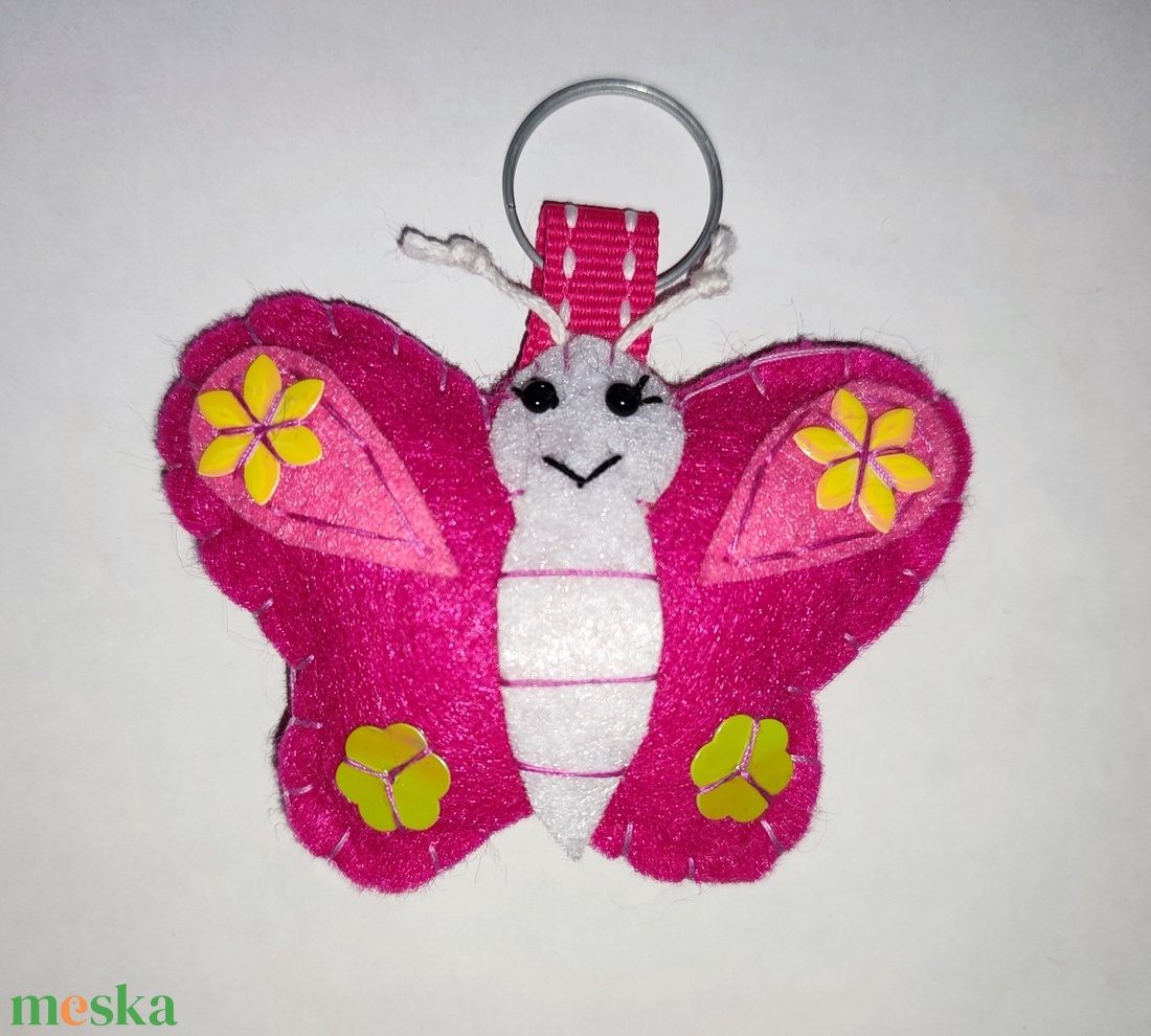 Lepke kulcstartó - táska & tok - kulcstartó & táskadísz - kulcstartó - Meska.hu
