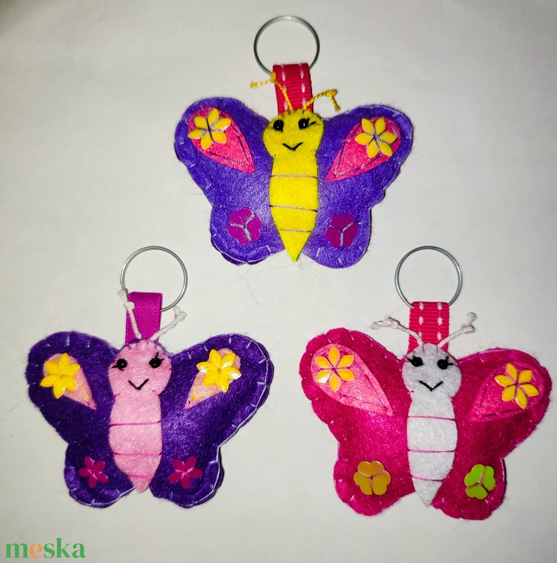 Lepke kulcstartó - táska & tok - kulcstartó & táskadísz - kulcstartó - Meska.hu