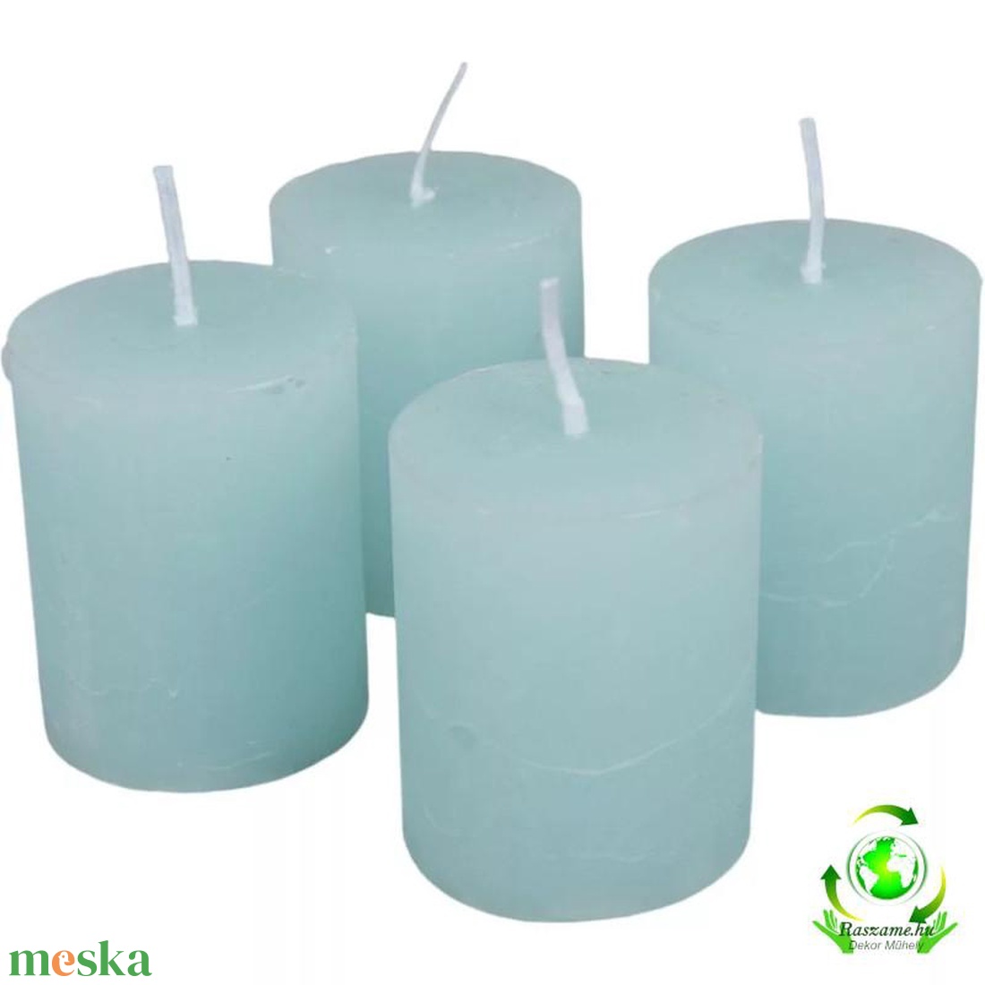 Rusztikus gyertya 40 x 50 mm - türkiz szett - kellékek & szerszámok - dekorációs kellékek - dekorációs gyertya - Meska.hu Rusztikus gyertya 40 x 50 mm - türkiz szett - kellékek & szerszámok - dekorációs kellékek - dekorációs gyertya - Meska.hu