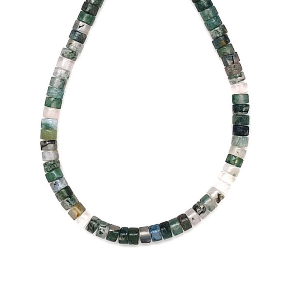 Achát moha korong 4-5x2-3mm � ékszerkészítő alapanyag (füzér) - kellékek & szerszámok - ásvány alapanyag - ásványfüzér - Meska.hu