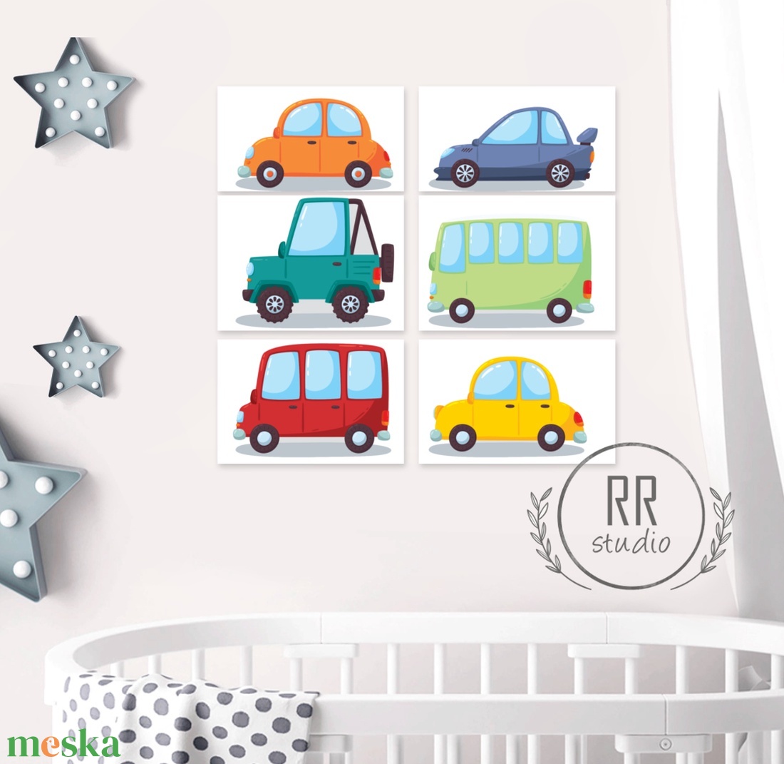 6 db-os Autó Print Szett 13x18 cm, Auto, kocsi, kép, fiú szoba dekoráció, kisfiú, traktor, busz, jármű - - Meska.hu 6 db-os Autó Print Szett 13x18 cm, Auto, kocsi, kép, fiú szoba dekoráció, kisfiú, traktor, busz, jármű - - Meska.hu