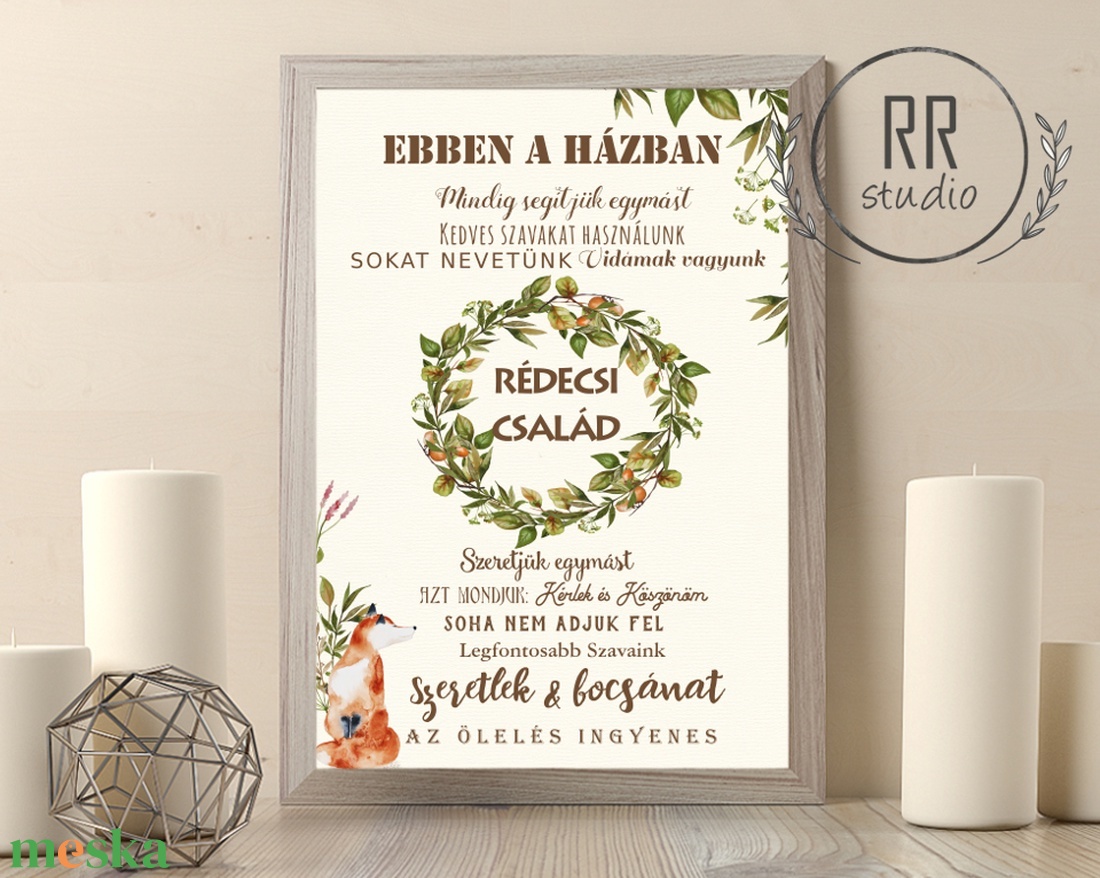 Ebben a házban, A4 PRINT,róka, állatos,réti virágos, házirend, falikép, otthoni dekoráció, karácsonyi ajándék, háziáldás - otthon & életmód - dekoráció - fali és függő dekoráció - felirat - Meska.hu Ebben a házban, A4 PRINT,róka, állatos,réti virágos, házirend, falikép, otthoni dekoráció, karácsonyi ajándék, háziáldás - otthon & életmód - dekoráció - fali és függő dekoráció - felirat - Meska.hu