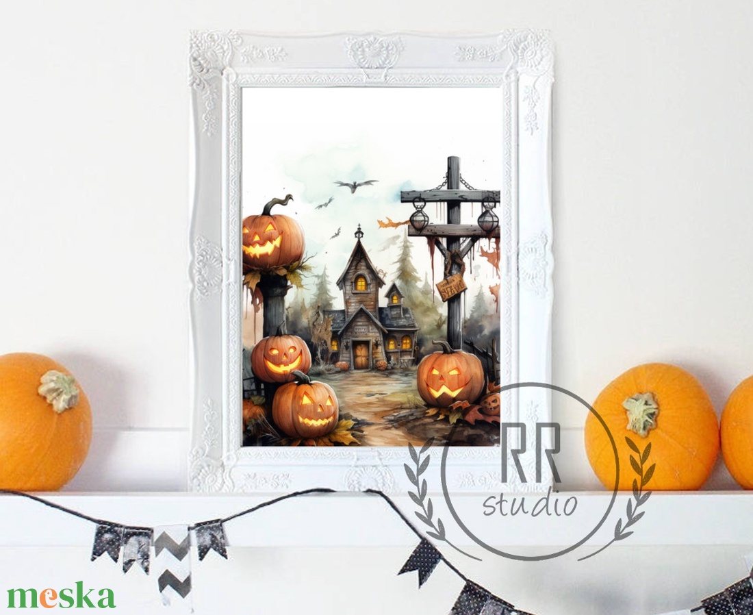 Halloween kép, kastély, szellem, ház, Halloween party dekoráció, falikép, halloween dekor, - KERET NÉLKÜL - otthon & életmód - dekoráció - halloween - halloweeni dekoráció - Meska.hu Halloween kép, kastély, szellem, ház, Halloween party dekoráció, falikép, halloween dekor, - KERET NÉLKÜL - otthon & életmód - dekoráció - halloween - halloweeni dekoráció - Meska.hu