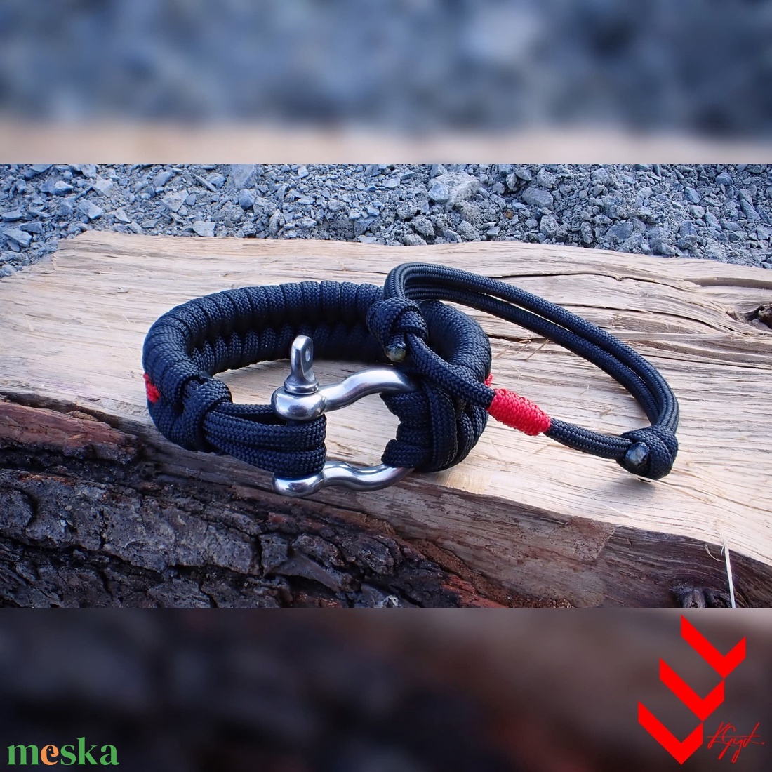 Paracord karkötőszett - ékszer - karkötő - fonott karkötő - Meska.hu