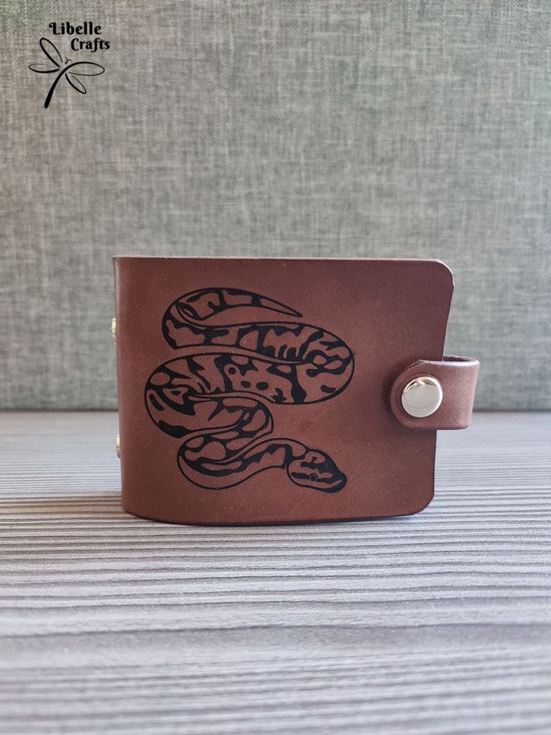 Királypitonos igazolványtartó - táska & tok - pénztárca & más tok - kártyatartó & irattartó - Meska.hu