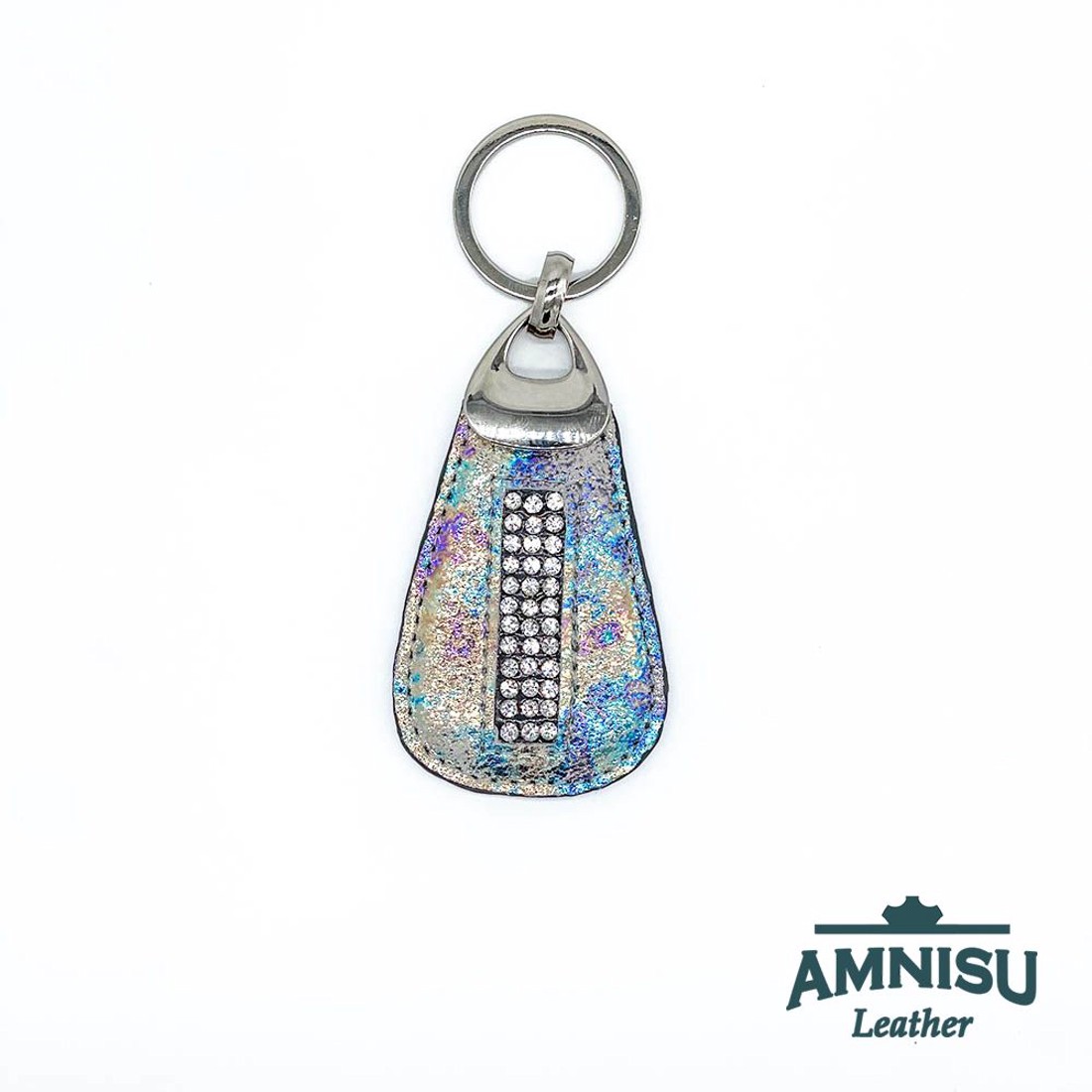 Hologramos csepp alakú swarovski köves kulcstartó H3009 - táska & tok - kulcstartó & táskadísz - kulcstartó - Meska.hu