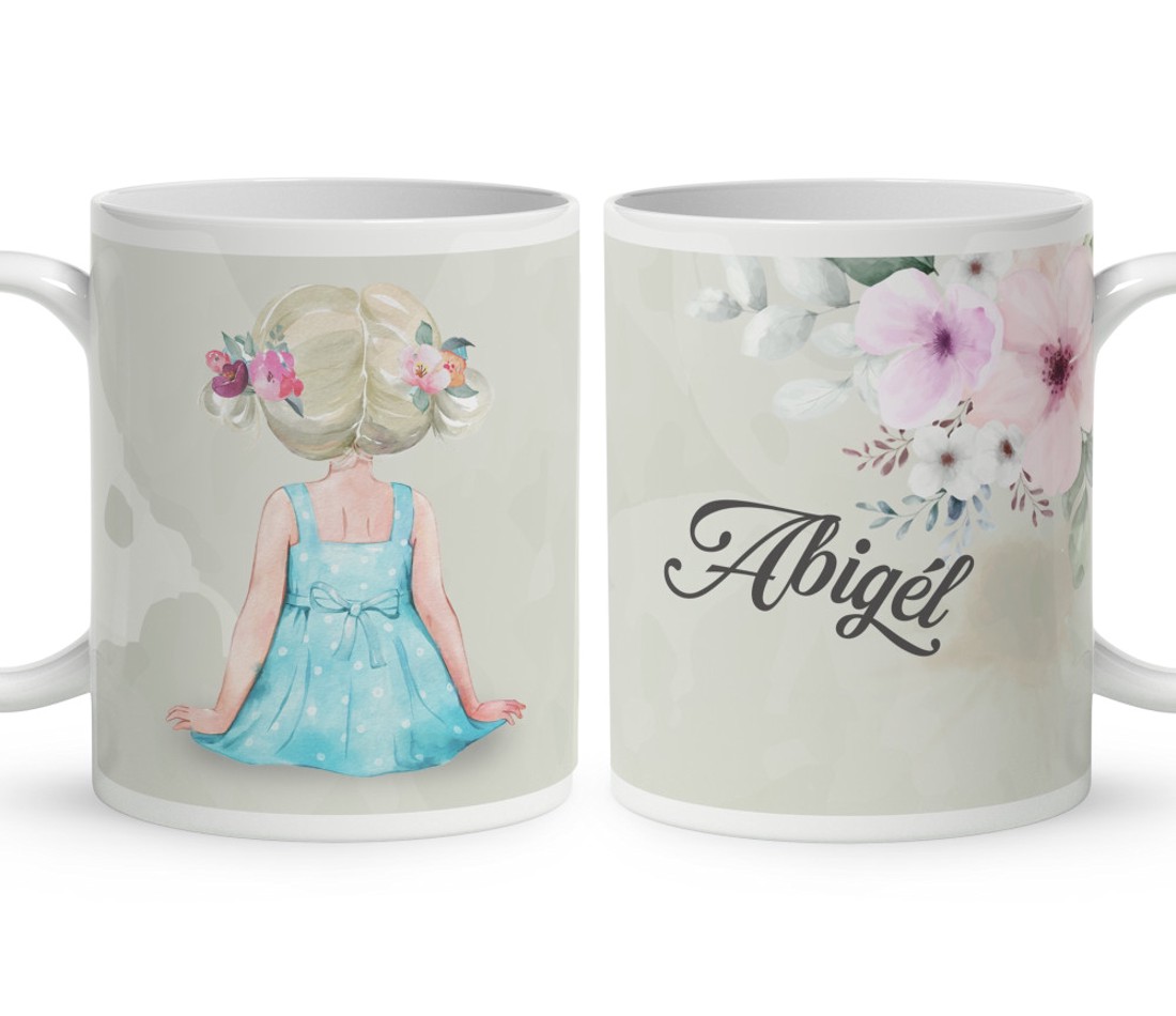 Kérd a neveddel - Kis Angyalom - Anya mintás bögre - otthon & életmód - konyhafelszerelés, tálalás - tálalás - bögre & csésze - Meska.hu