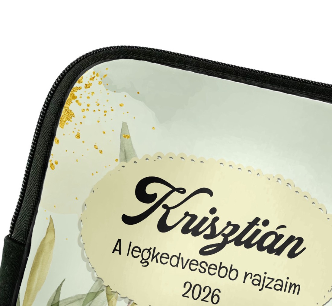 Cuki breki béka mintás egyedi rajztartó névvel - kreatív gyerek ajándék, emlékőrző mappa (RT-0061) - otthon & életmód - papír, írószer - mappa - Meska.hu