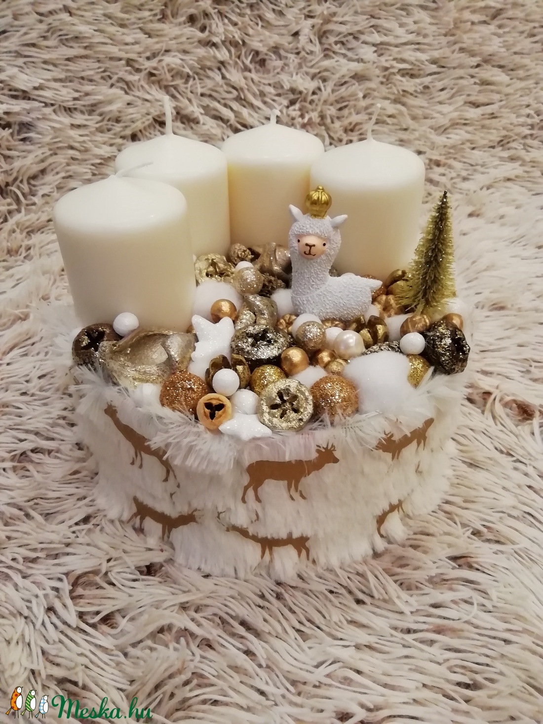Adventi koszorú - otthon & életmód - dekoráció - Meska.hu Adventi koszorú - otthon & életmód - dekoráció - Meska.hu