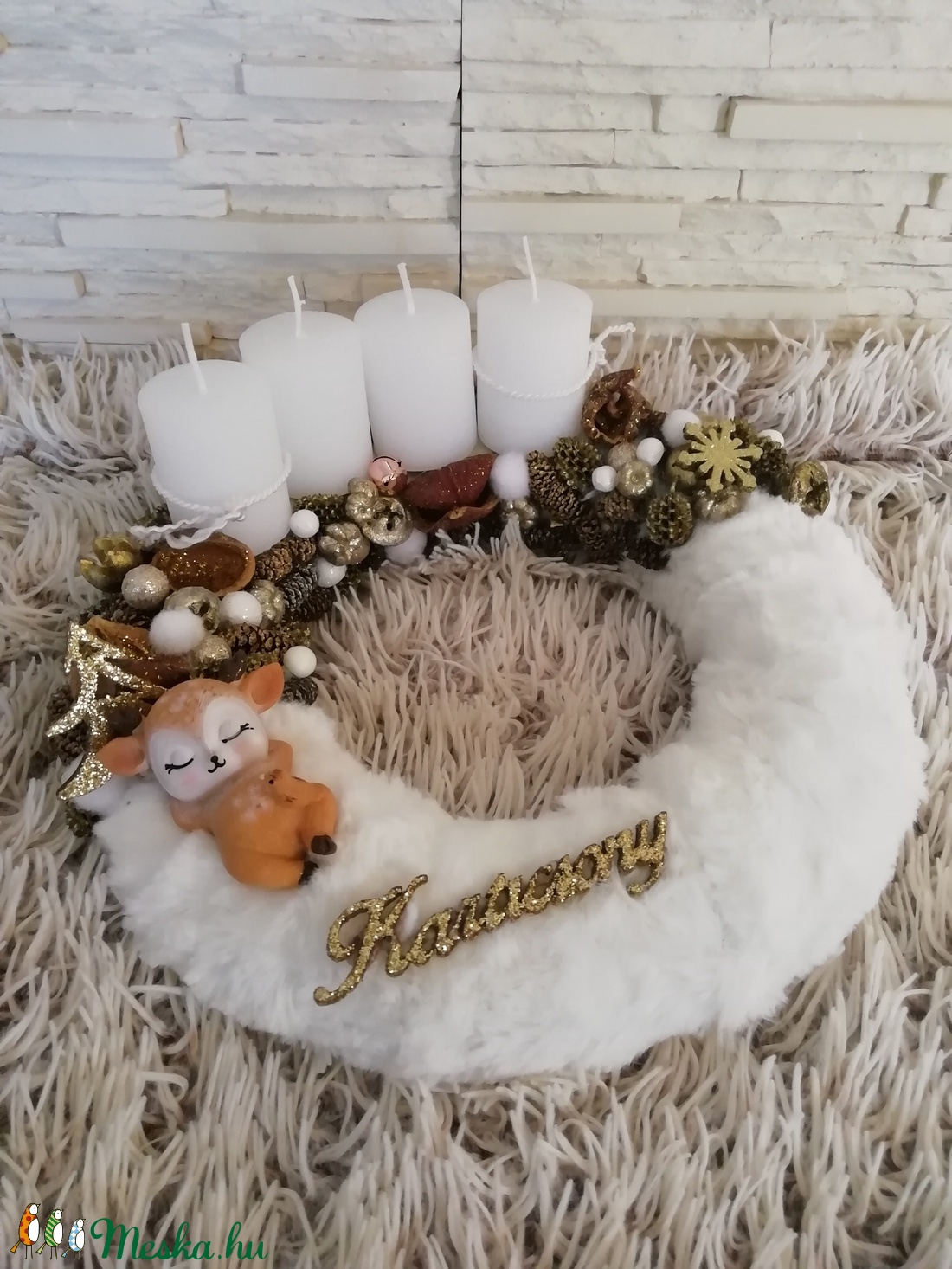 Adventi koszorú - karácsony - adventi díszek - adventi asztaldísz - Meska.hu Adventi koszorú - karácsony - adventi díszek - adventi asztaldísz - Meska.hu