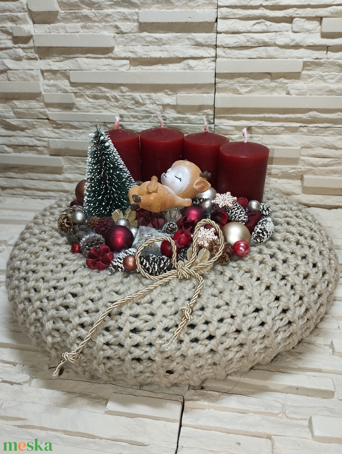Adventi koszorú - karácsony - adventi díszek - adventi koszorú - Meska.hu Adventi koszorú - karácsony - adventi díszek - adventi koszorú - Meska.hu