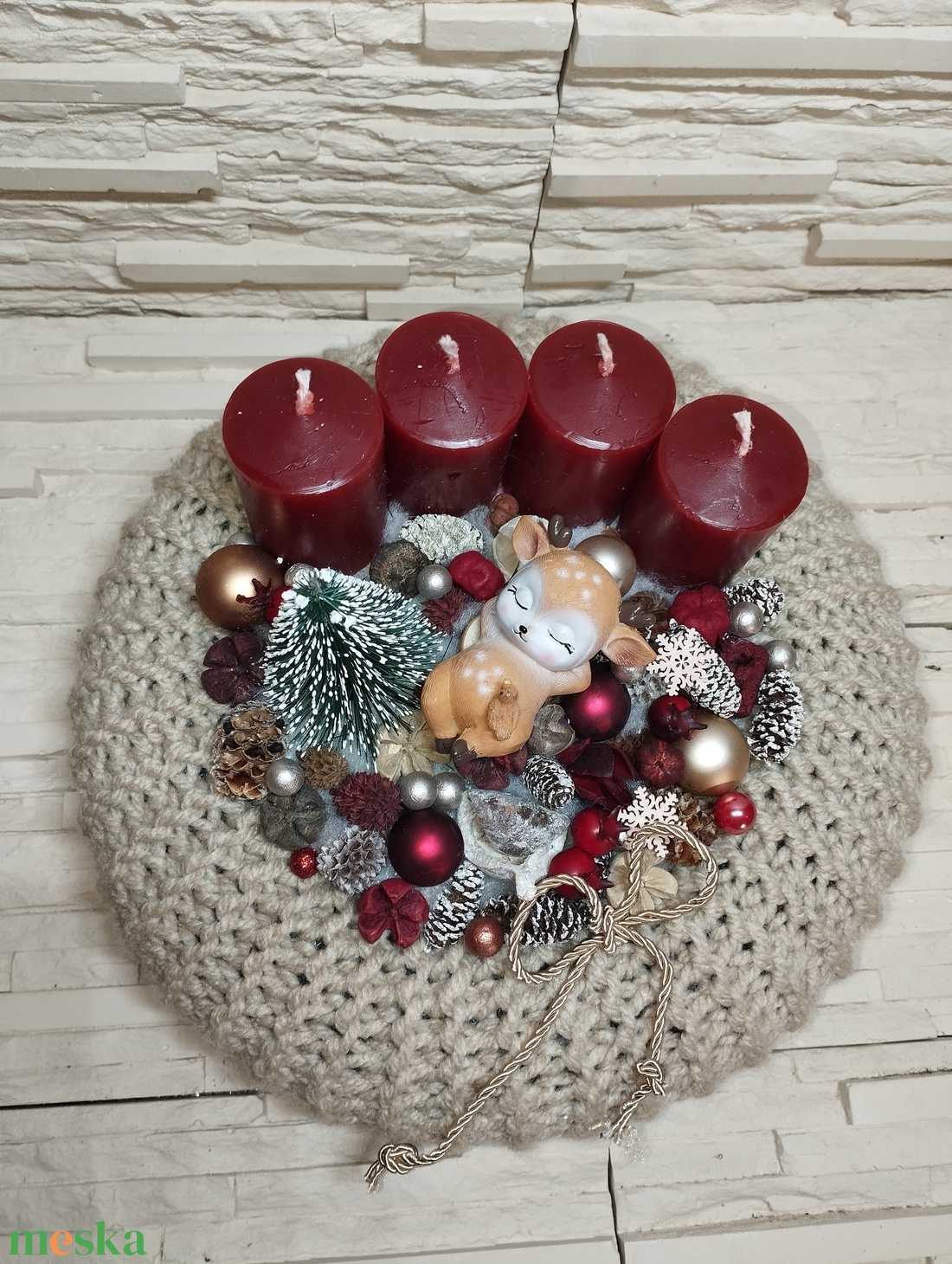 Adventi koszorú - karácsony - adventi díszek - adventi koszorú - Meska.hu Adventi koszorú - karácsony - adventi díszek - adventi koszorú - Meska.hu