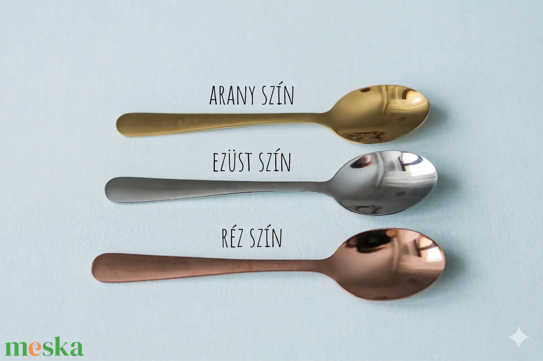 Köszönöm, hogy vagy nekem � teáskanál kézzel beütött szöveggel - otthon & életmód - konyhafelszerelés, tálalás - tálalás - kanál & villa - Meska.hu