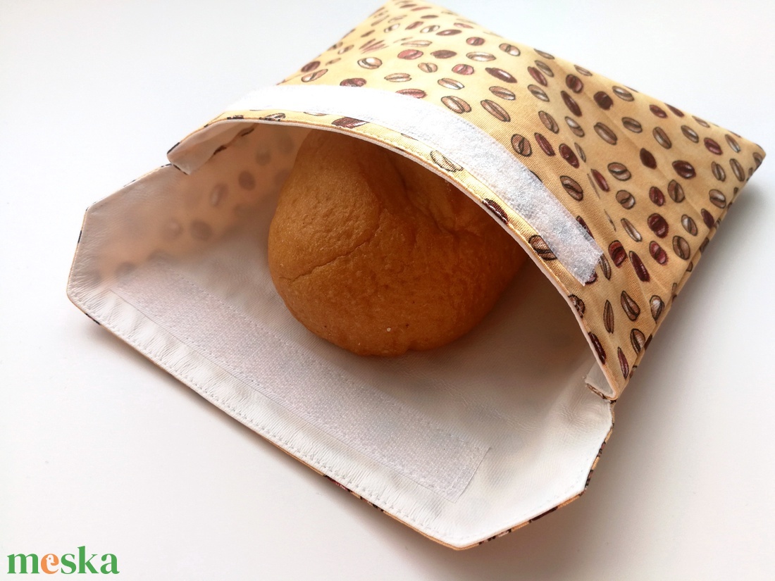 Kávés snackbag, tépőzáras uzsitasak, vízhatlan szendvicstartó, uzsonnás tasak, szendvics tartó, újraszalvéta - táska & tok - uzsonna- & ebéd tartó - szendvics csomagoló - Meska.hu Kávés snackbag, tépőzáras uzsitasak, vízhatlan szendvicstartó, uzsonnás tasak, szendvics tartó, újraszalvéta - táska & tok - uzsonna- & ebéd tartó - szendvics csomagoló - Meska.hu
