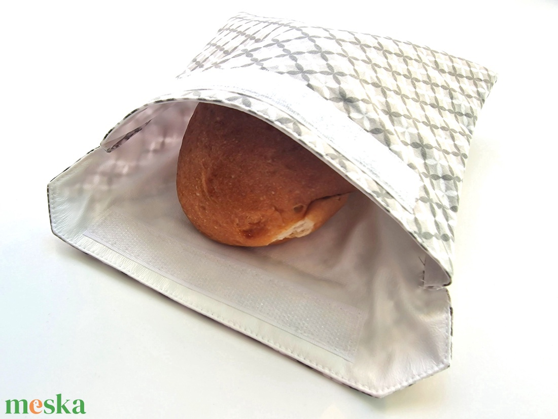 Szürke rombuszos snackbag, tépőzáras uzsitasak, vízhatlan szendvicstartó, uzsonnás tasak, uzsonnás szendvics tartó - táska & tok - uzsonna- & ebéd tartó - szendvics csomagoló - Meska.hu Szürke rombuszos snackbag, tépőzáras uzsitasak, vízhatlan szendvicstartó, uzsonnás tasak, uzsonnás szendvics tartó - táska & tok - uzsonna- & ebéd tartó - szendvics csomagoló - Meska.hu