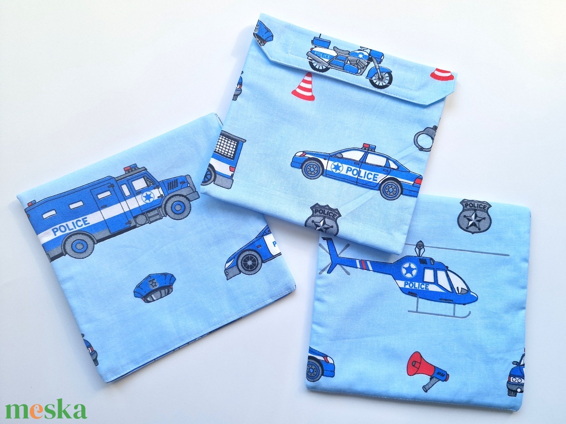 Rendőrös snackbag, tépőzáras uzsitasak, vízhatlan szendvicstartó, uzsonnás tasak, szendvics tartó újraszalvéta - táska & tok - uzsonna- & ebéd tartó - szendvics csomagoló - Meska.hu Rendőrös snackbag, tépőzáras uzsitasak, vízhatlan szendvicstartó, uzsonnás tasak, szendvics tartó újraszalvéta - táska & tok - uzsonna- & ebéd tartó - szendvics csomagoló - Meska.hu