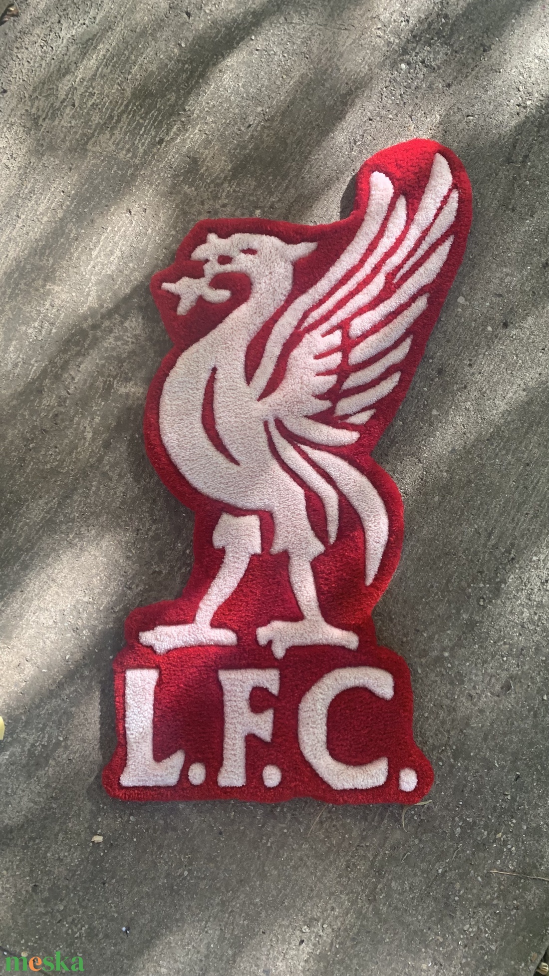 Liverpool FC tufting szőnyeg - otthon & életmód - lakástextil - szőnyeg - más típusú szőnyeg - Meska.hu