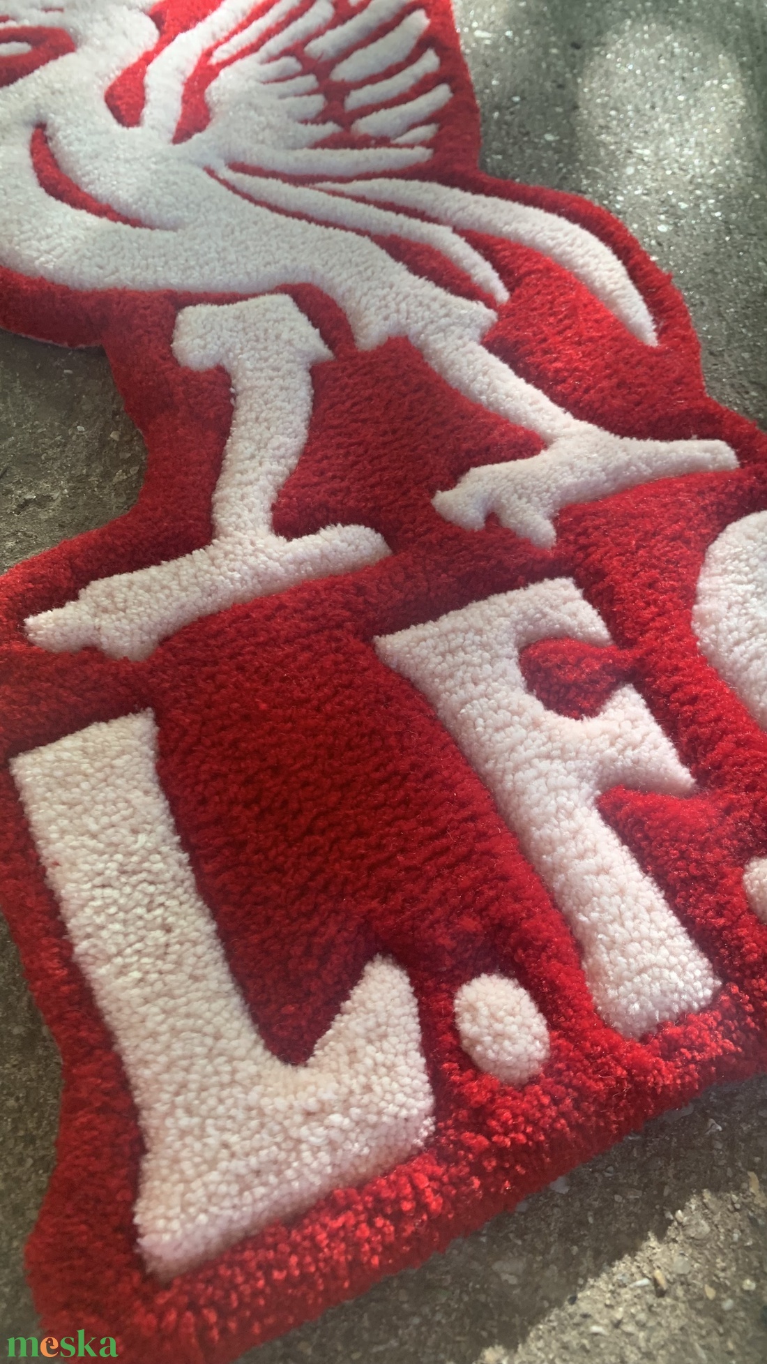 Liverpool FC tufting szőnyeg - otthon & életmód - lakástextil - szőnyeg - más típusú szőnyeg - Meska.hu