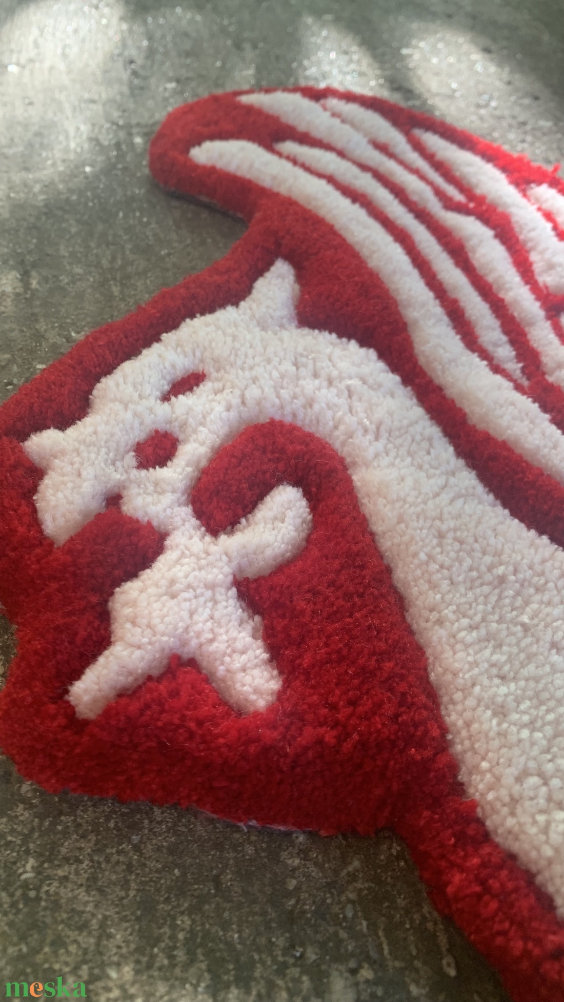 Liverpool FC tufting szőnyeg - otthon & életmód - lakástextil - szőnyeg - más típusú szőnyeg - Meska.hu