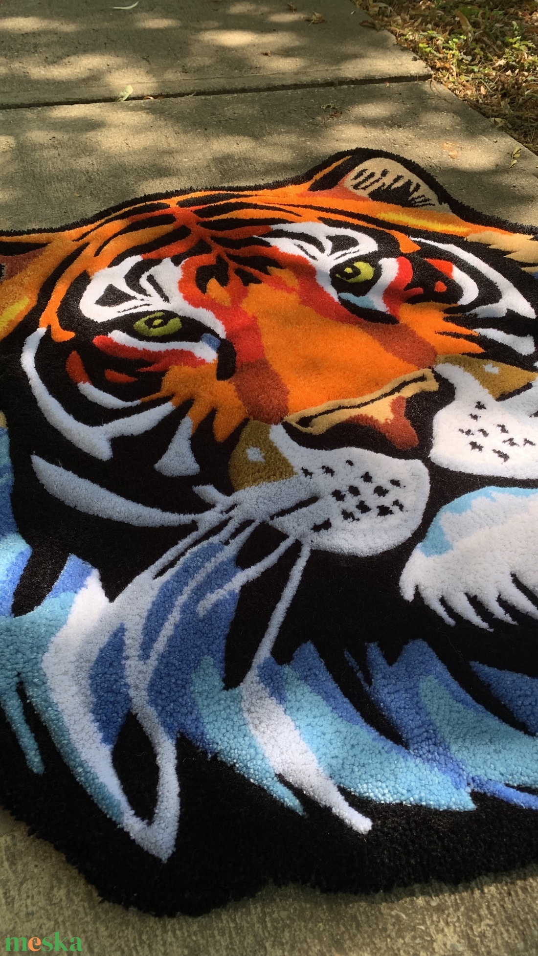 Tigris tufting szőnyeg - otthon & életmód - lakástextil - szőnyeg - más típusú szőnyeg - Meska.hu Tigris tufting szőnyeg - otthon & életmód - lakástextil - szőnyeg - más típusú szőnyeg - Meska.hu
