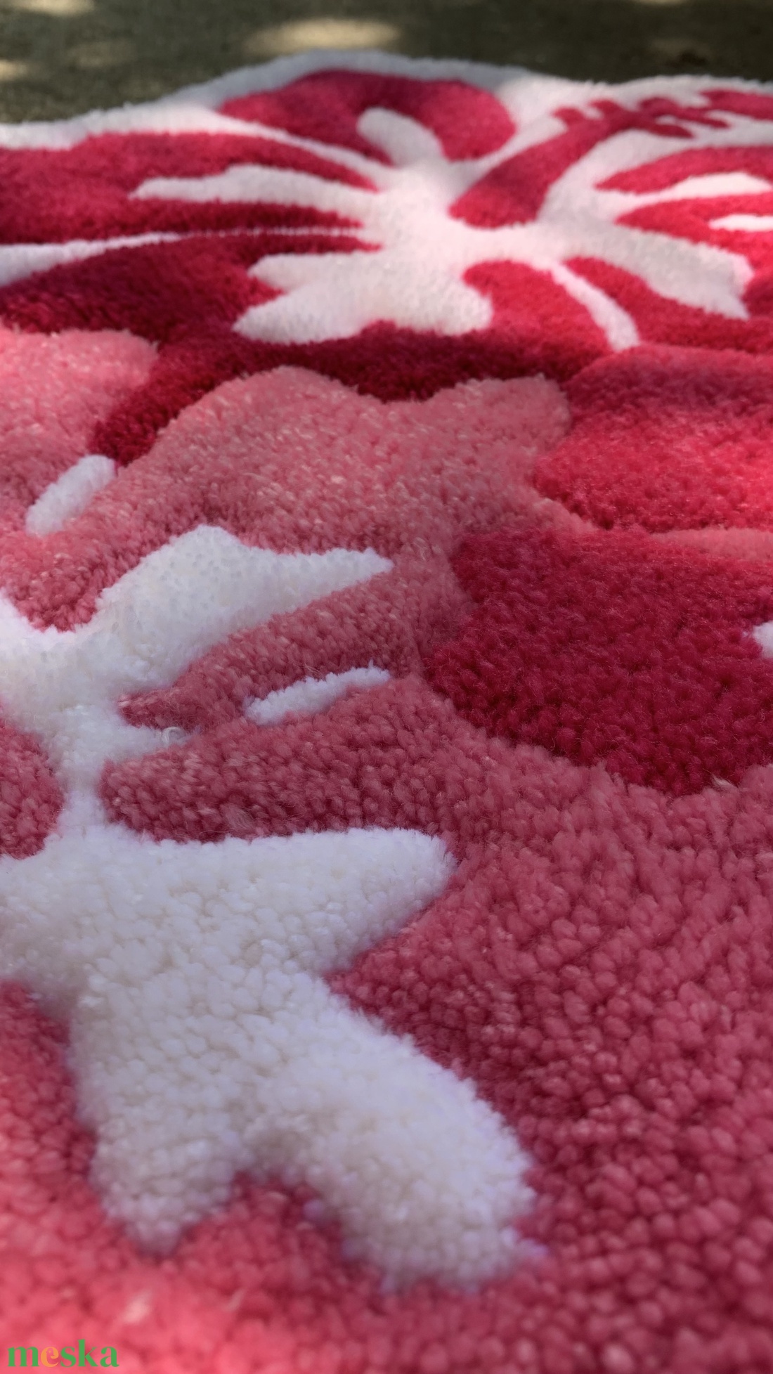 Hibiszkusz tufting szőnyeg - otthon & életmód - lakástextil - szőnyeg - más típusú szőnyeg - Meska.hu Hibiszkusz tufting szőnyeg - otthon & életmód - lakástextil - szőnyeg - más típusú szőnyeg - Meska.hu