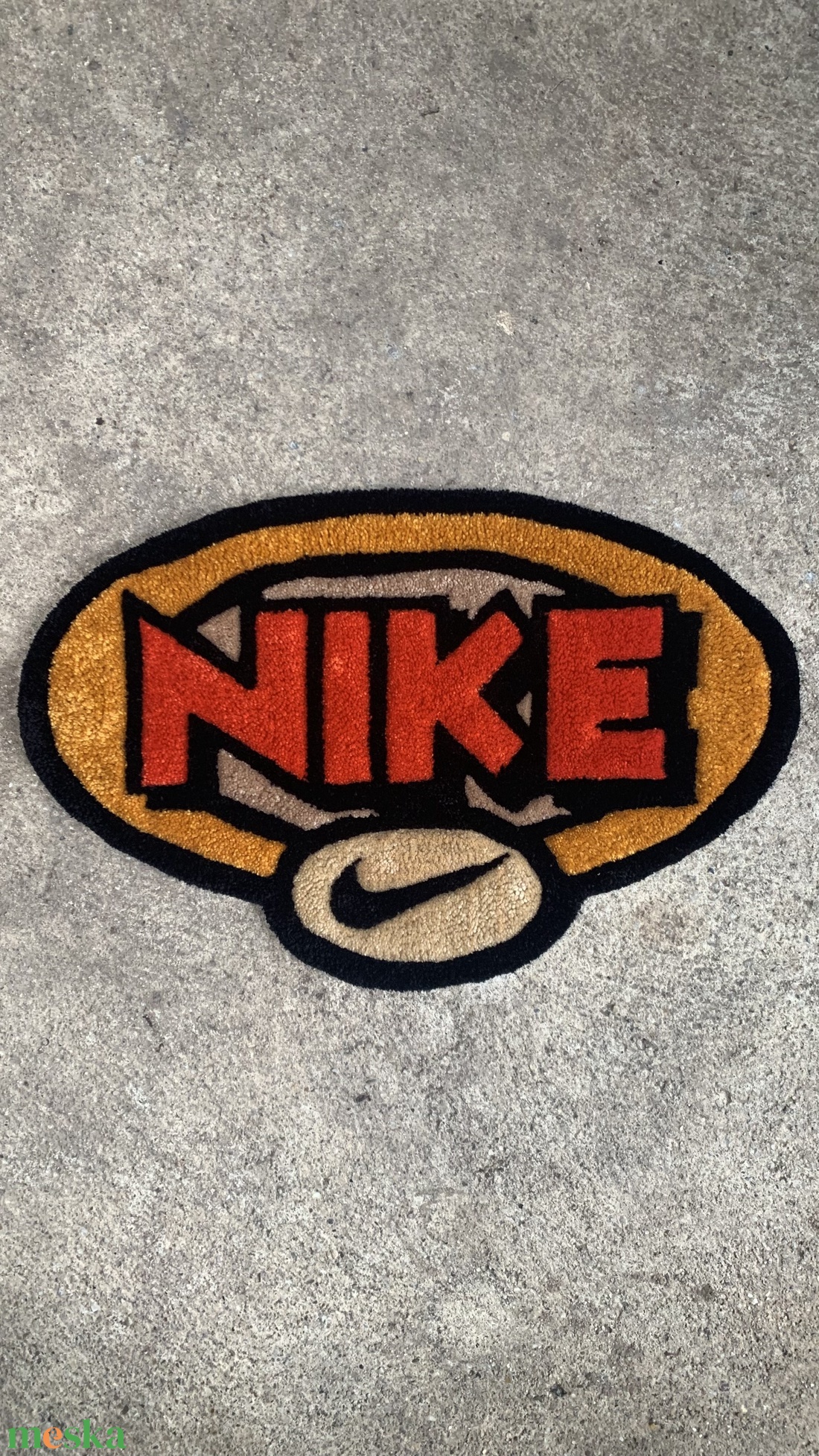 Nike tufting szőnyeg - otthon & életmód - lakástextil - szőnyeg - más típusú szőnyeg - Meska.hu