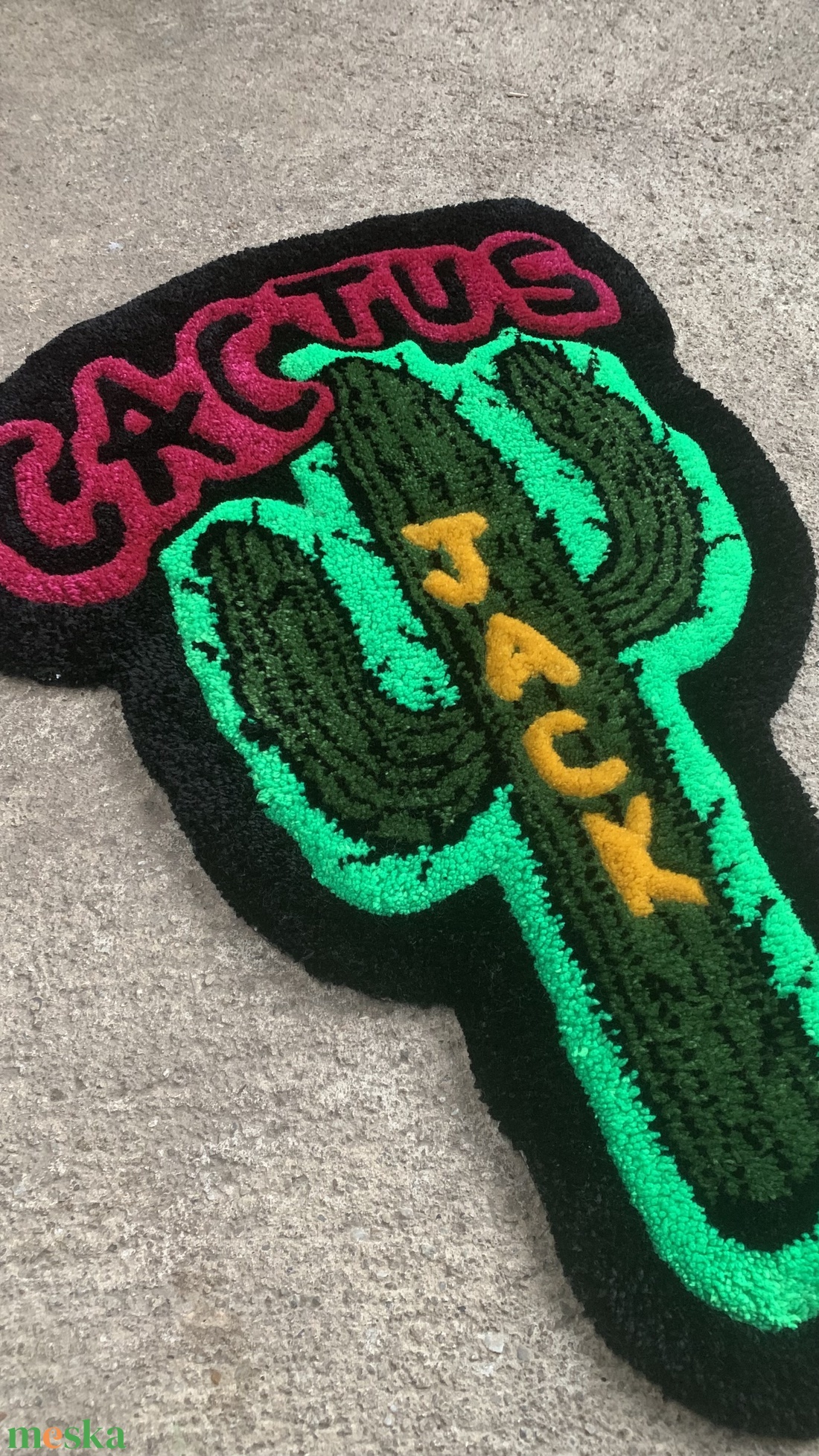 Cactus Jack tufting szőnyeg - otthon & életmód - lakástextil - szőnyeg - más típusú szőnyeg - Meska.hu Cactus Jack tufting szőnyeg - otthon & életmód - lakástextil - szőnyeg - más típusú szőnyeg - Meska.hu
