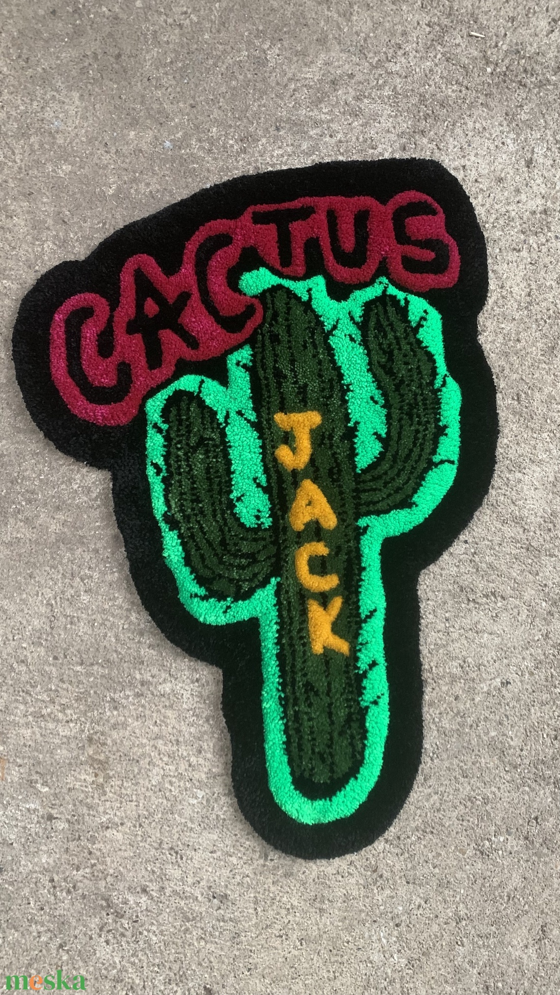 Cactus Jack tufting szőnyeg - otthon & életmód - lakástextil - szőnyeg - más típusú szőnyeg - Meska.hu Cactus Jack tufting szőnyeg - otthon & életmód - lakástextil - szőnyeg - más típusú szőnyeg - Meska.hu
