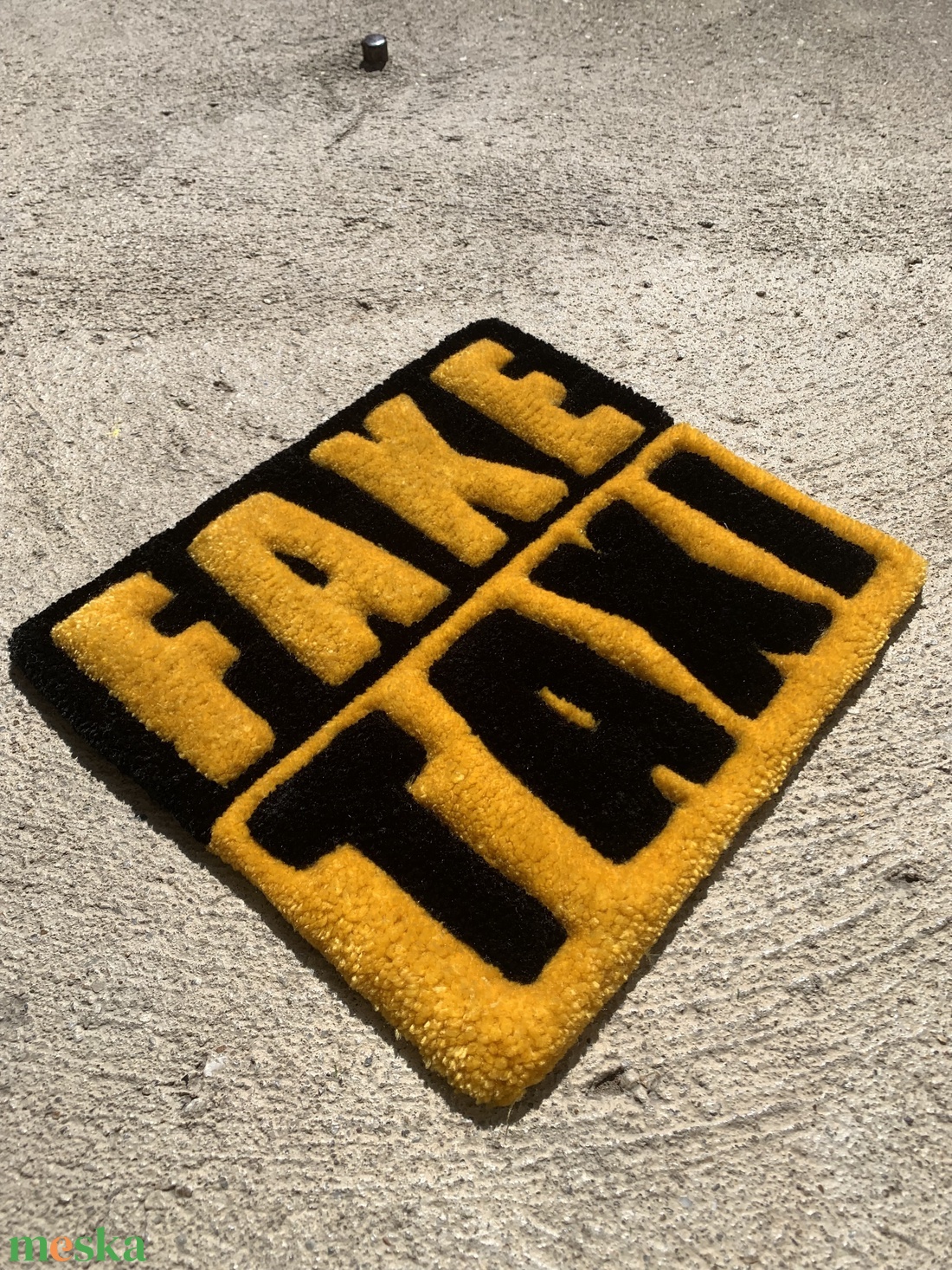 Fake Taxi tufting szőnyeg - otthon & életmód - lakástextil - szőnyeg - más típusú szőnyeg - Meska.hu