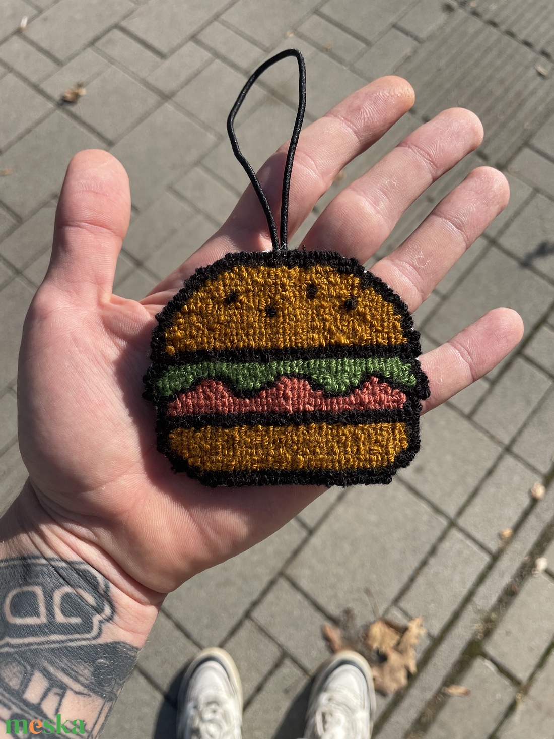 Kézzel készült Car Charmz  Hamburger - otthon & életmód - autó - visszapillantó dísz - Meska.hu Kézzel készült Car Charmz  Hamburger - otthon & életmód - autó - visszapillantó dísz - Meska.hu