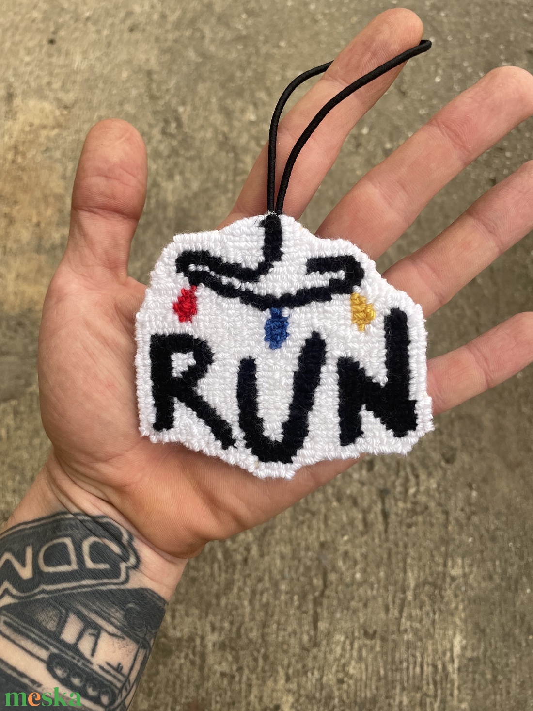 Kézzel készült Car Charmz  RUN - otthon & életmód - autó - visszapillantó dísz - Meska.hu