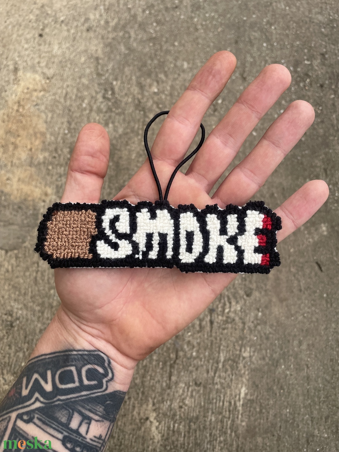 Kézzel készült Car Charmz � SMOKE - otthon & életmód - autó - visszapillantó dísz - Meska.hu