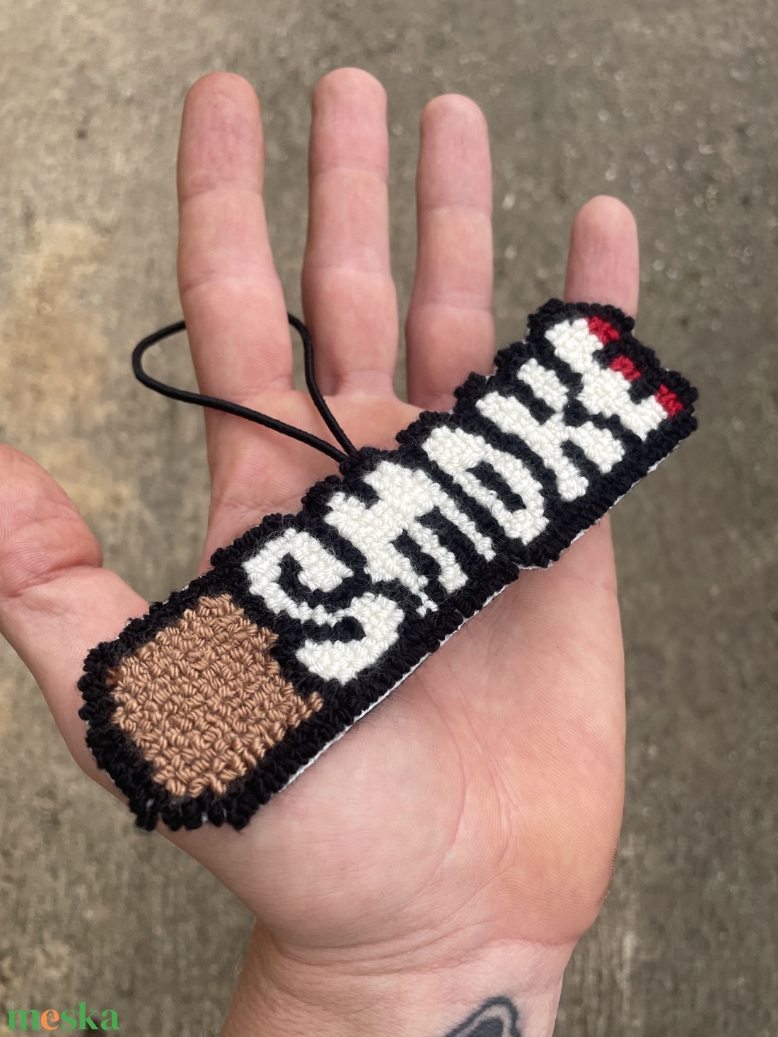 Kézzel készült Car Charmz � SMOKE - otthon & életmód - autó - visszapillantó dísz - Meska.hu