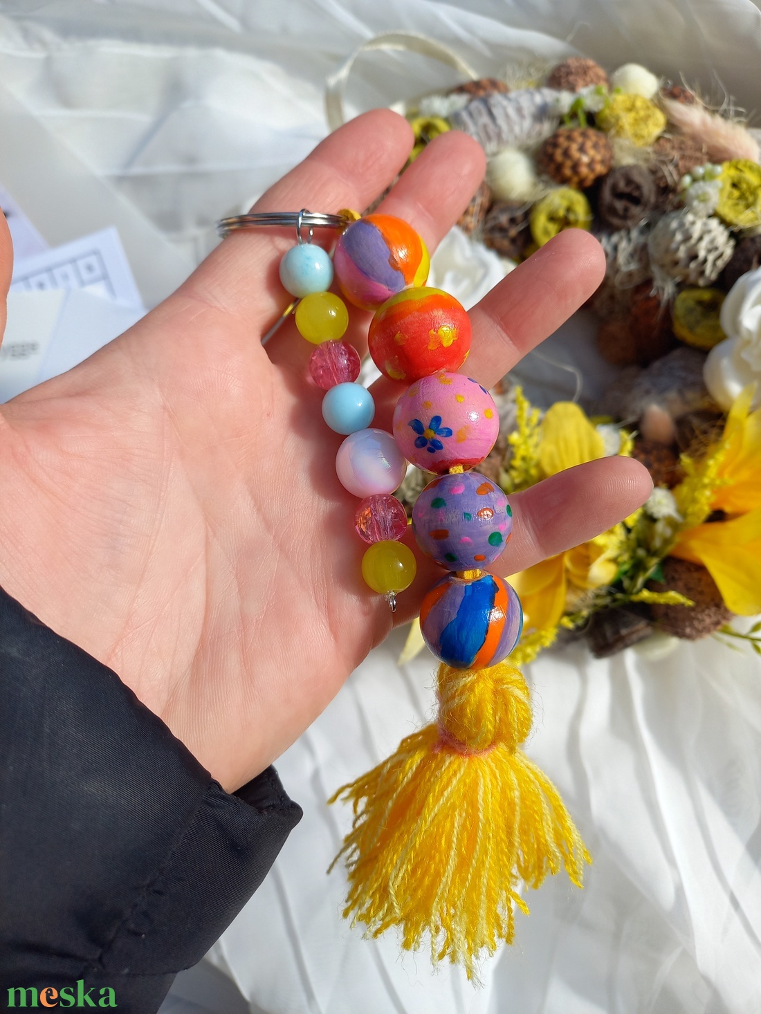 Hygge ajtódísz szett - otthon & életmód - dekoráció - ajtó- és ablak dekoráció - ajtódísz & kopogtató - Meska.hu