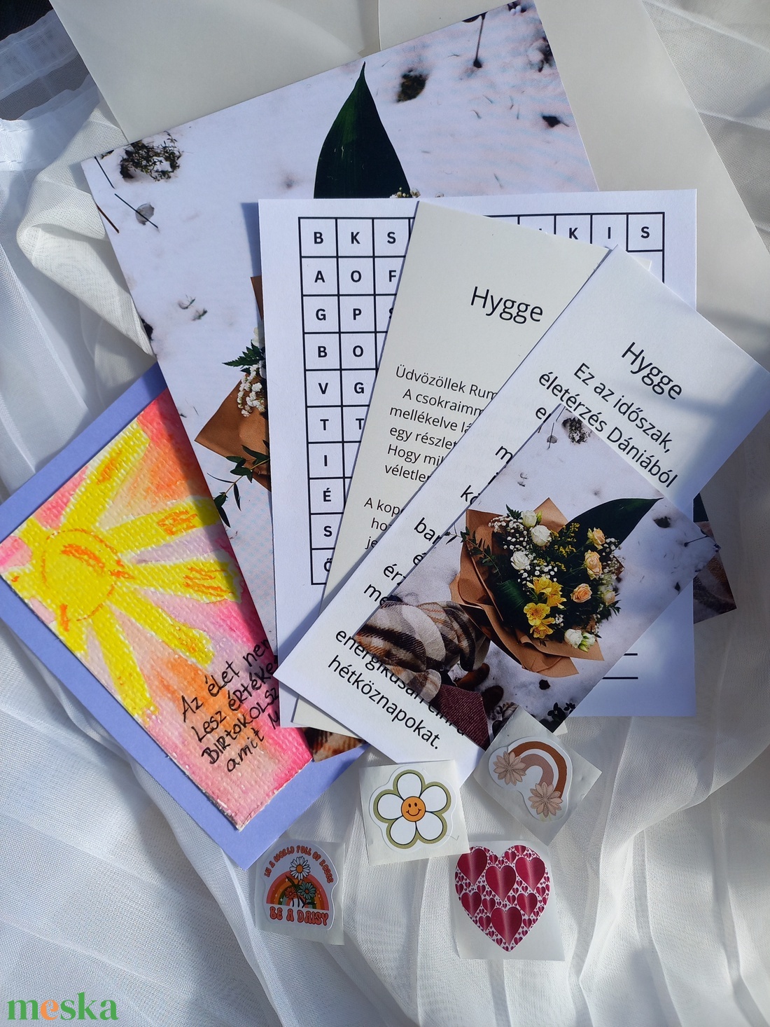 Hygge ajtódísz szett - otthon & életmód - dekoráció - ajtó- és ablak dekoráció - ajtódísz & kopogtató - Meska.hu