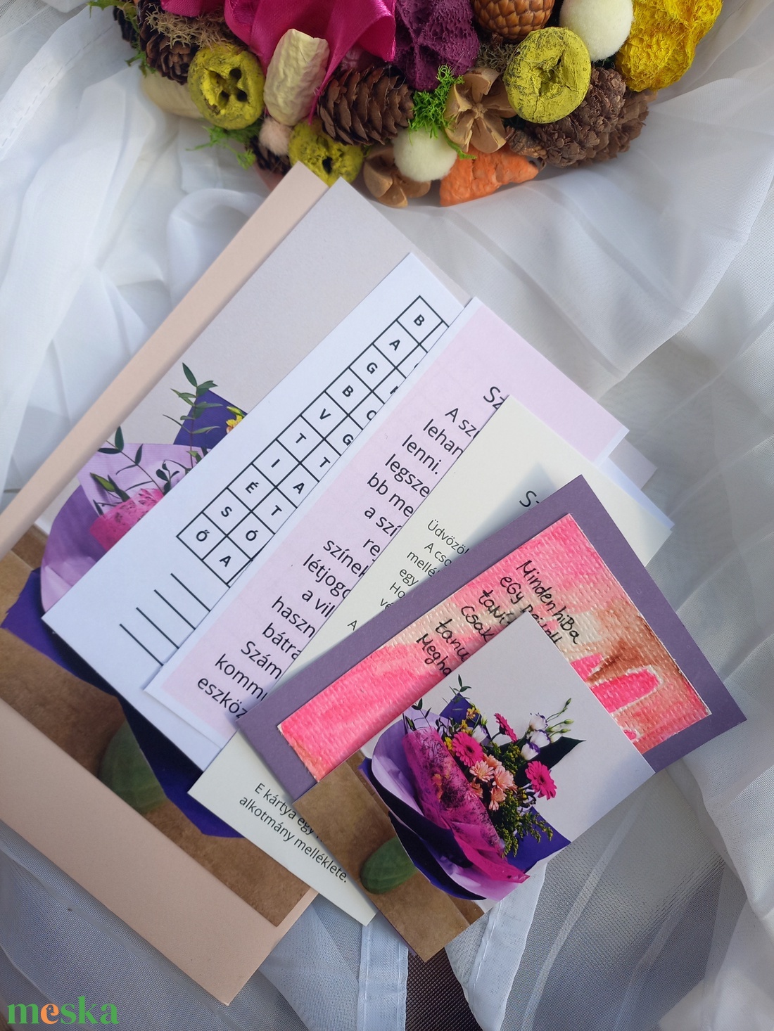 Színek ajtódísz szett - otthon & életmód - dekoráció - ajtó- és ablak dekoráció - ajtódísz & kopogtató - Meska.hu