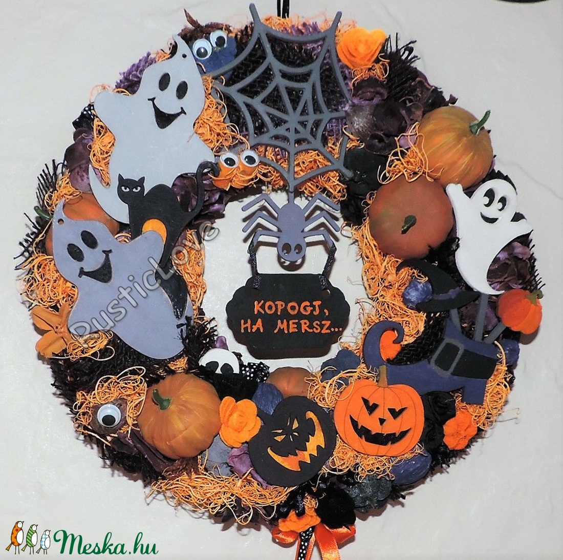 Halloween kopogtató - - Meska.hu Halloween kopogtató - - Meska.hu