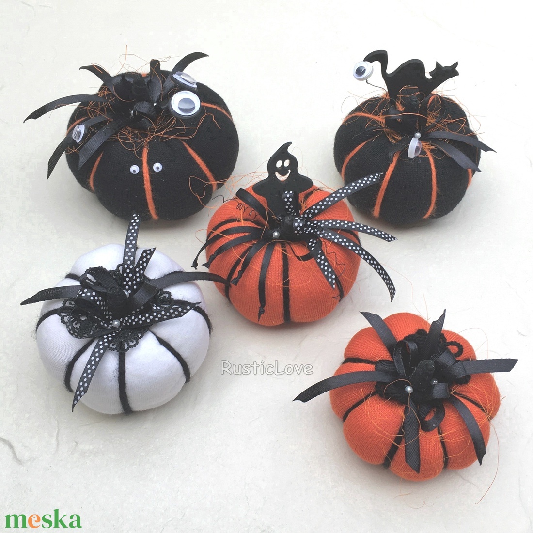 Halloween tökök - otthon & életmód - dekoráció - halloween - halloweeni dekoráció - Meska.hu
