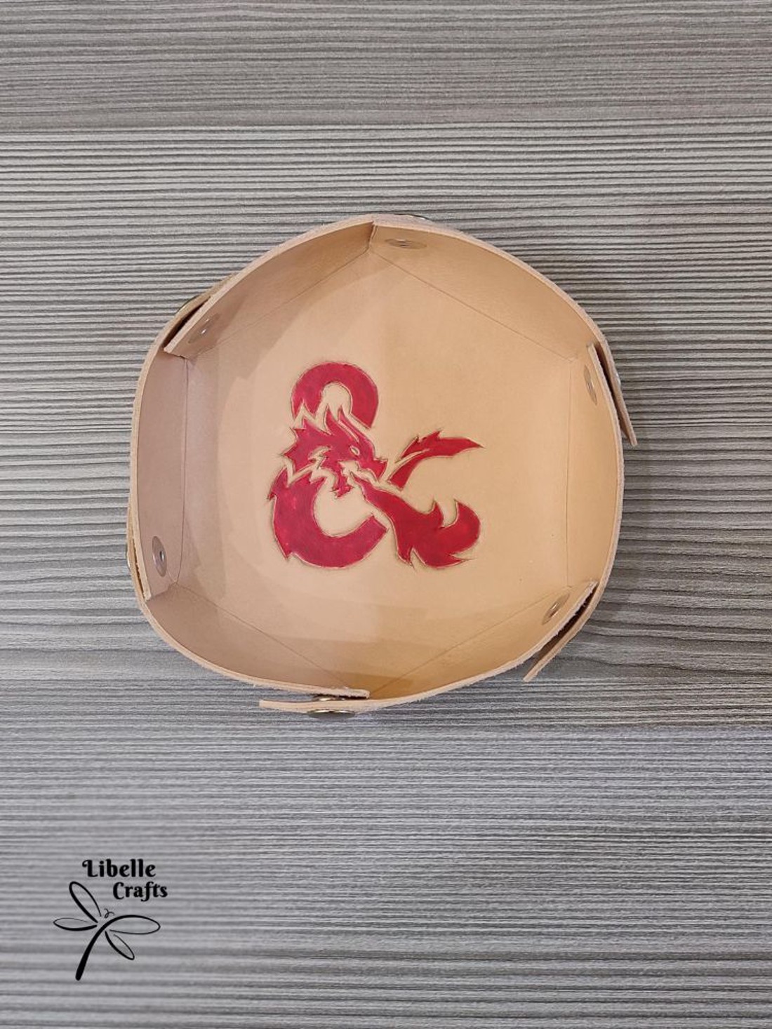 Hatszögletű - Dungeons and Dragons kockadobó tálca - játék & sport - táblajáték és kártyajáték - társasjátékok - dobókocka - Meska.hu